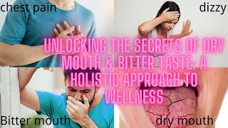 quotUnlocking the Secrets of Dry Mouth amp Bitter Taste A Holistic Approach to Wellnessquot dry mouth [upl. by Neetsyrk]