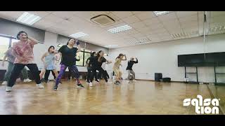 Salsation® Choreo by SET ADDIN  Sangele  Cover by Salsation® Elite Instructor Mel Dias🇸🇬 [upl. by Garibold]