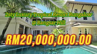 2sty Luxury Tropical Resort Design Bungalow Bangsar Hill EP46 [upl. by Olmsted]