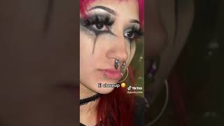 Stretched Gauged Septum Nose Ring change out with BodyJ4You horseshoe jewelry pieces [upl. by Reinwald22]