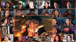 Full Episode Demon Slayer Season 4 Episode 8 Reaction Mashup  鬼滅の刃 [upl. by Zischke]