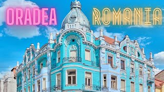 Oradea the best maintained city in Romania Art Nouveau architecture [upl. by Rugen]