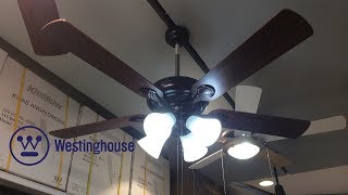 52quot Westinghouse Swirl Ceiling Fan [upl. by Ydroj597]