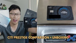 Citi Prestige VS Chase Sapphire Reserve amp Premium Credit Cards  Unboxing [upl. by Caren]