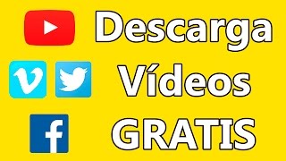 Como Descargar Videos GRATIS de Cualquier Pagina Web [upl. by Hanaj382]