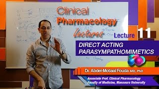 Autonomic Pharmacology Ar  Lec 11  Direct parasympathomimetics [upl. by Ennayoj]