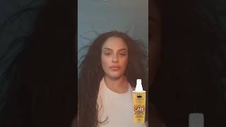 Using Vayda Hair Serum for a smooth shiny finish Watch my hair transformquot [upl. by Theodora]