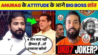 😱Anurag Dobhal Exit In Bigg Boss । BIG Boss angry 😡 On Anurag Dobhal। The UK07 Rider IN Big boss [upl. by Nnovahs]