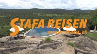 STAFA REISEN Hotelvideo Mihingo Lodge Uganda Lake Mburu Nationalpark in 4K [upl. by Novaat]