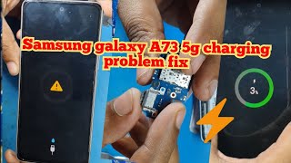 Samsung galaxy A73 5gA53 charging problem fix Samsung galaxy A73 5gA53 charging not charging fix [upl. by Hatti]