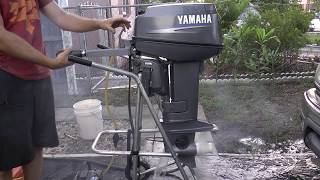 2007 Yamaha 25hp 2 Stroke Outboard Motor [upl. by Almap434]