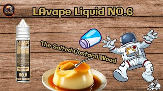 LAvape NO6 The Salted Custard Wood  právě jsem si sednul na zadek [upl. by Bates]