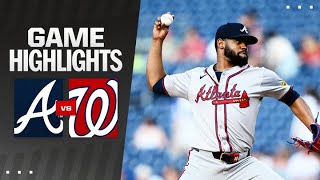 Braves vs Nationals Game Highlights 6624  MLB Highlights [upl. by Girardi648]