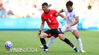 Egypt v Dominican Republic  Paris Olympics 2024 Mens Soccer Highlights  NBC Sports [upl. by Dorrehs]