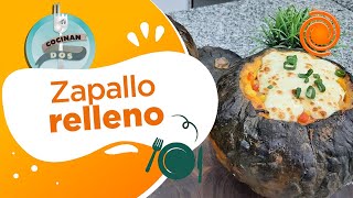 Cocinan Dos Zapallos rellenos uno con carne y otro vegetariano [upl. by Andreana]