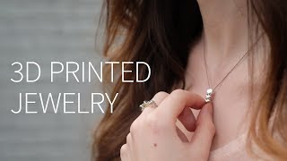 3D printed metal jewelry unboxing [upl. by Figueroa23]