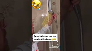 Une douche à l’italienne 😂😂 [upl. by Eerak]