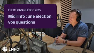 Élections Québec 2022  une élection vos questions [upl. by Elga162]