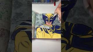 💛Drawing Wolverine from Deadpool3 shortvideo ytshorts short art shortfeed drawing shorts [upl. by Nnaeerb764]