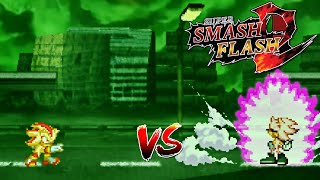 SSF2 Mods Super Shadow vs Super Sonic Rose [upl. by Rycca]