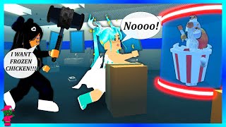 🍗This BEAST Wants FROZEN CHICKEN🍗Roblox Flee The Facility [upl. by Ennobe]