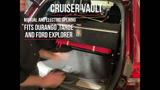 Cruiser Vault  Secure in Vehicle Storage [upl. by Aidam]