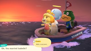 How To MARRY Isabelle in Animal Crossing [upl. by Graehl695]