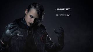 SCHWARZER ENGEL  Sinnflut OFFICIAL LYRIC VIDEO [upl. by Einnim181]