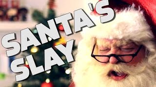 Santas Slay  Comedy Central UK sketch starring The Fratocrats [upl. by Retla]