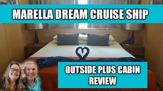 Marella Dream Cruise Ship  Outside plus cabin 5131 tour and review [upl. by Arnulfo]