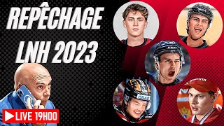 Repêchage LNH 2023 LIVE Que va faire le Canadien avec son 5e choix [upl. by Massey]