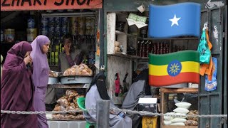 NOLOSHA DHABTA AH  Normal life somali people in Addis Ababa Ethiopia 🇪🇹 [upl. by Fotina652]