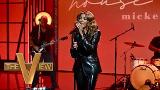 Mickey Guyton Performs House On Fire and Talks New Album  The View [upl. by Levins756]