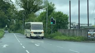 Ex Education Authority School Bus With Barton’s Transport Moyglare Road Maynooth [upl. by Jamnis]