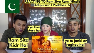 Ram Siya Ram Hindi Adipurush  Prabhas  PAKISTANIS REACTION [upl. by Atikahc864]