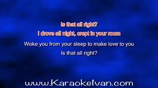 Roy Orbison  I Drove All Night KARAOKE [upl. by Weig]