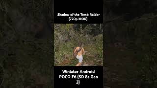 Shadow of the Tomb Raider on Android POCO F6 Winlator offline [upl. by Aipotu]