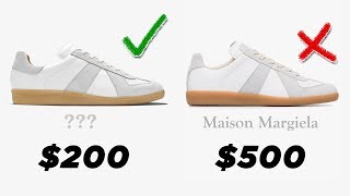 AFFORDABLE SNEAKERS THAT BEAT MARGIELA GAT  Minimal Affordable Mens Fashion [upl. by Wilkens]