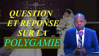 QUESTION ET REPONSE SUR LA POLYGAMIE [upl. by Aissela]