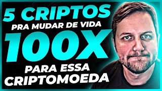 🚀 POTENCIAL DE 100X PARA ESSA CRIPTOMOEDA FORA DO RADAR  TOP 5 CRIPTOS ALTCOINS AUGUSTO BACKES [upl. by Spillar]