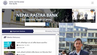 Use of NRB Website for Economics Current Affairs amp Banking  Resources in NRBs Website [upl. by Ecinrev404]