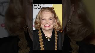 The Notebook star Gena Rowlands dies aged 94 [upl. by Cochrane]