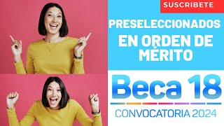 😎Puntajes Máximos Y Mínimos🔥 Resumen De Resultados De PRESELECCIONADOS De BECA 18 2024 🥳 [upl. by Ahsita]