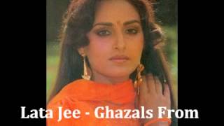 Best Of Lata Mangeshkar Vol 9 Ghazals From Films YouTube [upl. by Gnuj]