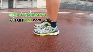 Joma Titanium XVI así es la nueva zapatilla running de la marca española [upl. by Aiehtela972]