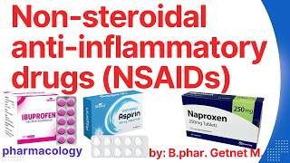 Nonsteroidal antiinflammatory drugs NSAIDs pharmacology  ASPIRIN Ibuprofen Diclofenac [upl. by Witherspoon]