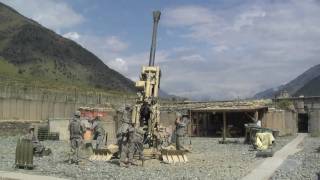 M777 Howitzer Firing Bravo Battery 3321 HD Video 1 [upl. by Asik]