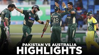 Highlights  Pakistan vs Australia  ODI  PCB  M2C2A  PAKvAUS [upl. by Vale]