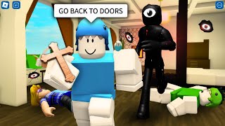 DOORS In Brookhaven 🏡RP  FUNNY MOMENTS MEMES [upl. by Annauqal]