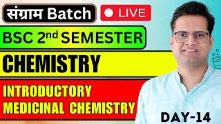 Introductory Medicinal ChemistryBSc 2nd Semester Chemistry With ObjectiveDay14bedkdian [upl. by Deste]